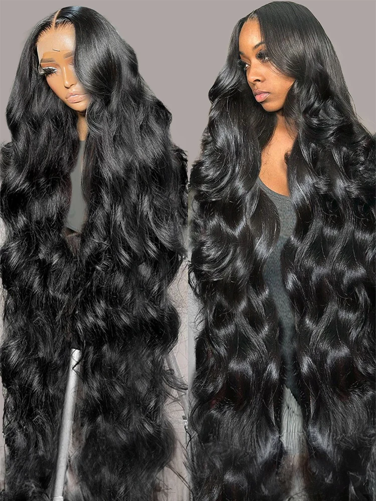 250% Hd Lace Wig 13x6 Human Hair 13x4 Body Wave Lace Frontal Human Hair Wig 30 40 Inch 7x5 Glueless Wig PrePlucked For Women