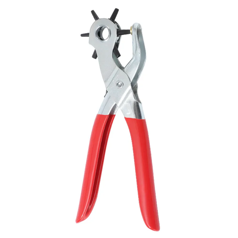 belt punching pliers Multifunctional round hole flat hole manual puncher Belt leather paper punching pliers manufacturer