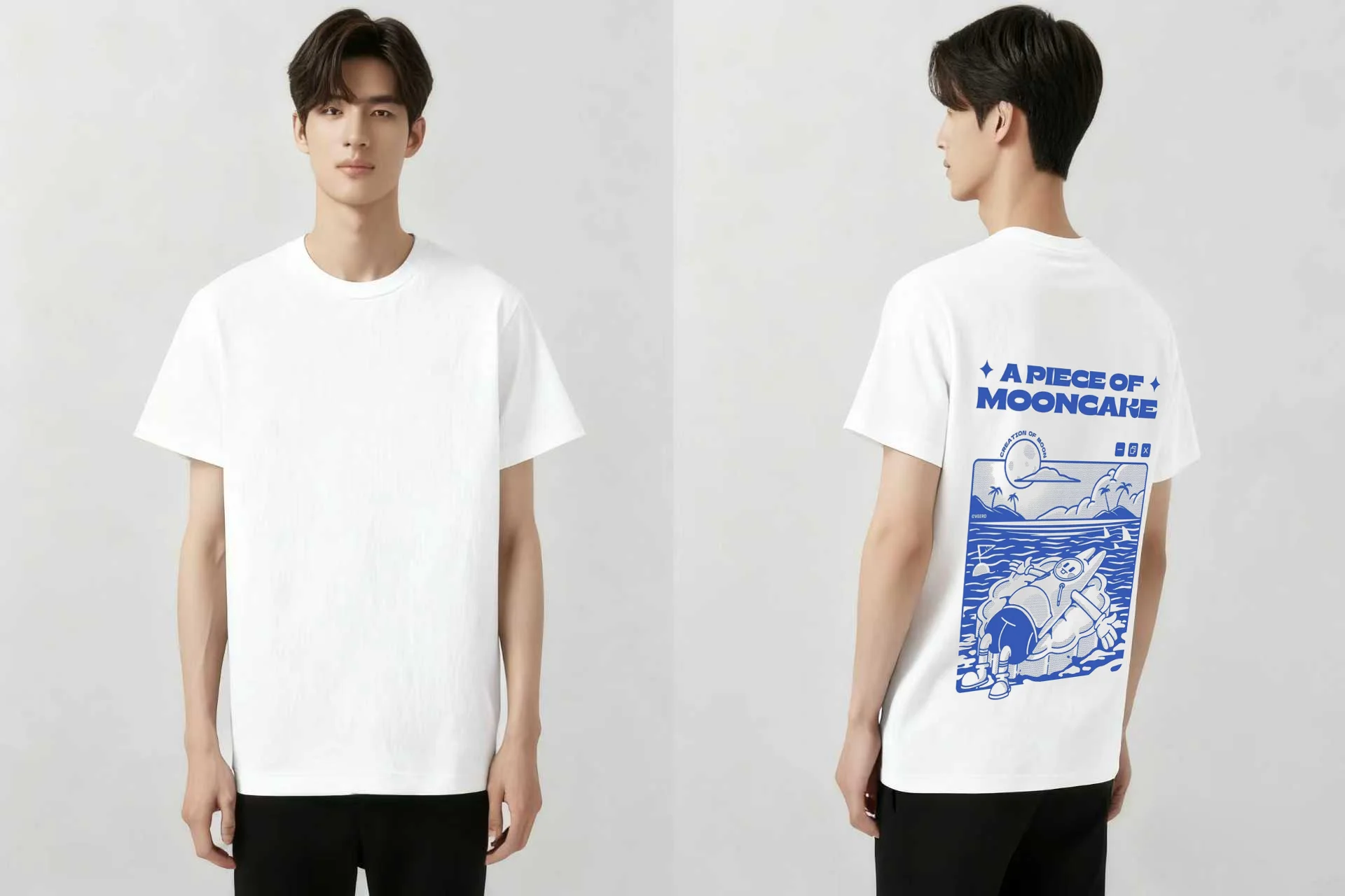 

2025 New trendy streetwear Beach lounge chair printed T shirt Y2k short sleeved retro T shirt comfortable and fashionable