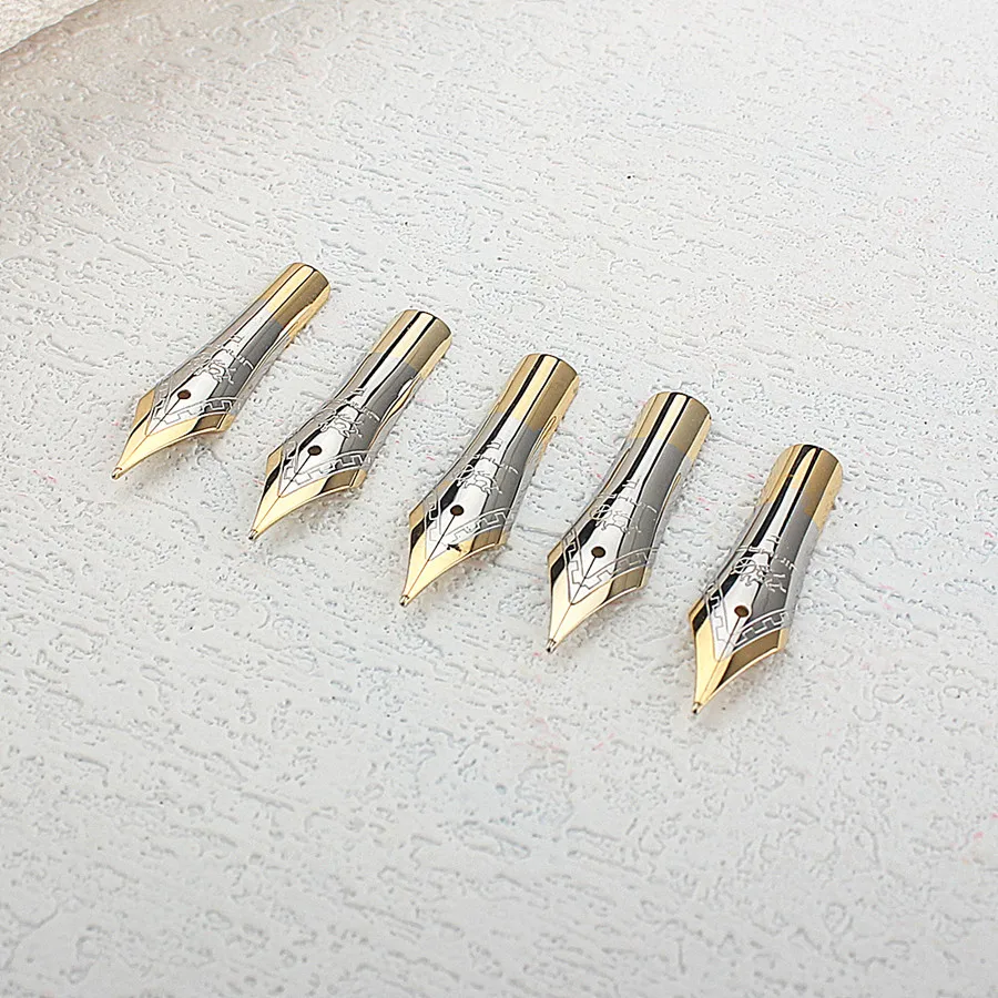 3 Stück Jinhao Original Feder für Füllfederhalter, EF /F /M, 0,38 mm Spitze Tintenstifte Zubehör 26 FEDER – Detail 4