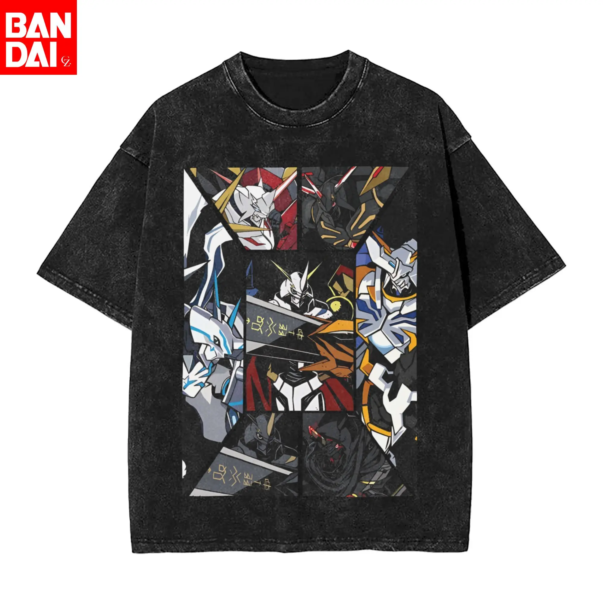 

Dragon Ball Super All Characters Group Vintage Washed Oversized T Shirt 2026 Summer Men Cotton Streetwear Anime Graphic Tee