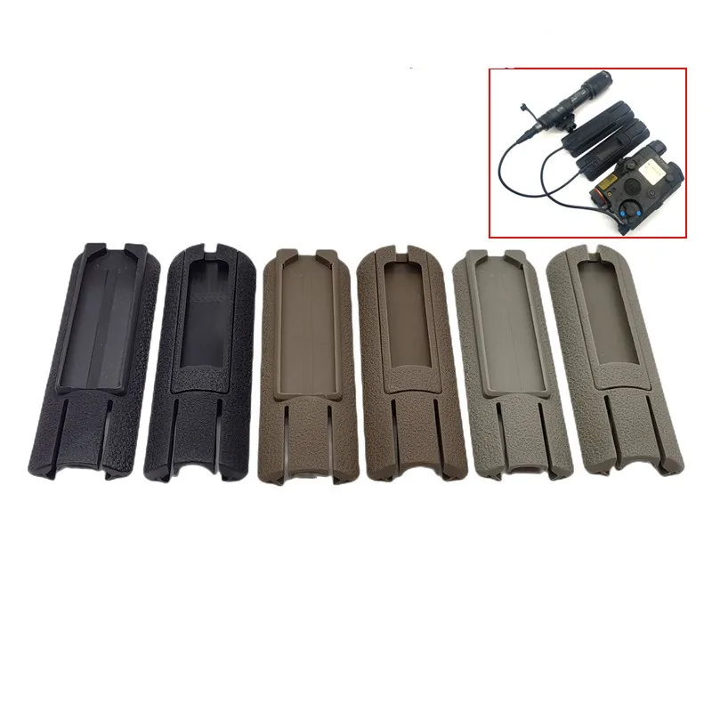 

4.33" ITI TD Scar Pocket Panel Remote Switch Rail Pads Set Fits 20mm Rails PEQ Flashlight Rat Tail Card Slot