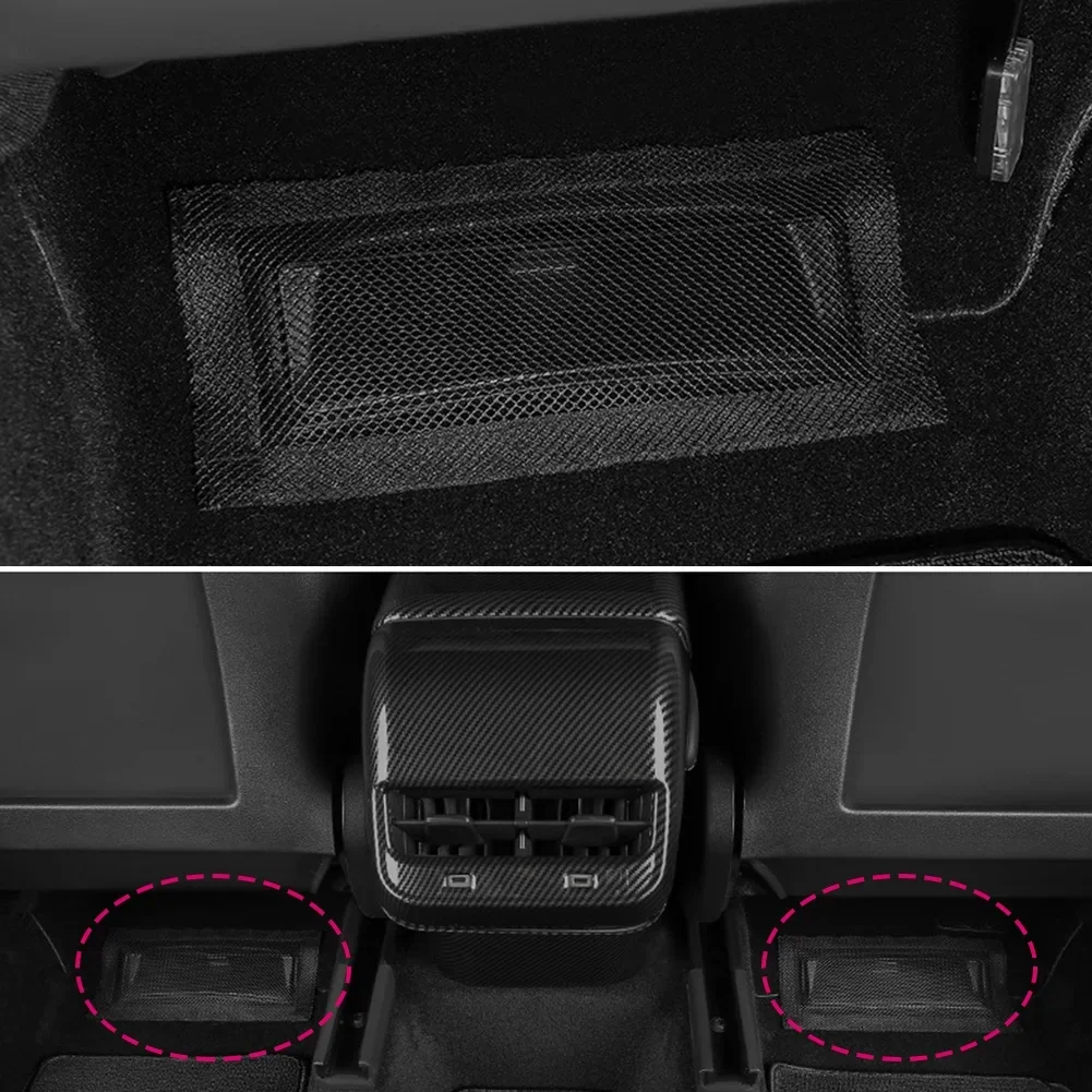 Крышка воздуховыпускного отверстия для Tesla Model 3 Y под сиденьем, антиблокирующая пылезащитная сетка, аксессуары для модификации интерьера автомобиля