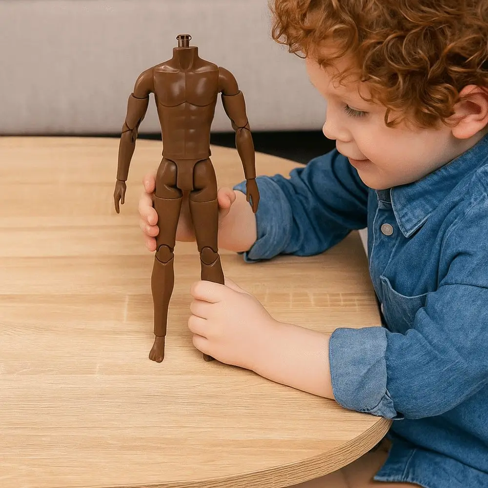 

Multi-Joints 1/6 Action Figure Strong Man 22 Joint Male Model 26cm Height Movable Action Figure Body Replacement