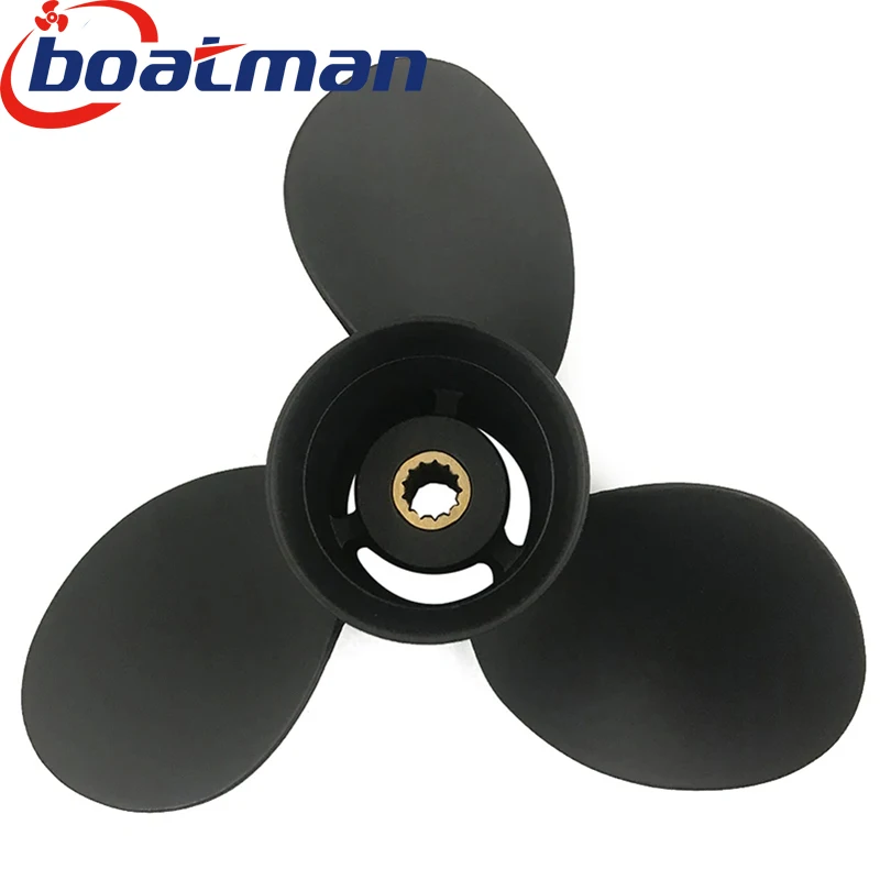 9 1/4X8 Outboard Propeller for Evinrude&Johnson 8HP 9.9HP 15HP Aluminum 10 Tooth Engine Boat Accessories Marine OEM 5005383