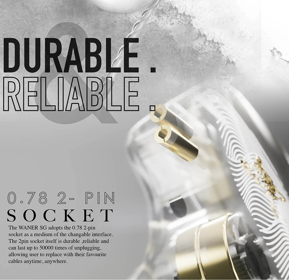 TANGZU WAN ER SG Hifi in Ear New 10mm Dynamic Driver Earphone