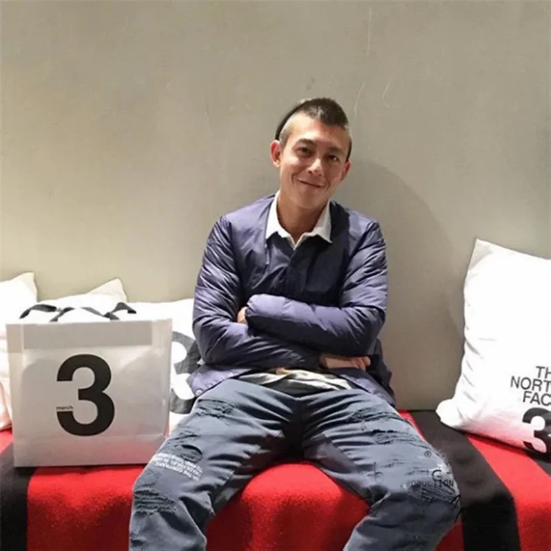 

Waterproof Men's down Jaet Faionable Urban Sle Pure Color Hoodl Du down Outdoor Autumn Winter Coat for Youth