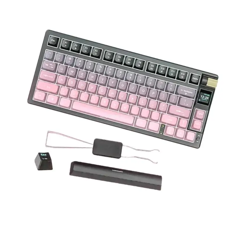 Backlits 79Key Mechanical Keyboard Punchless Designs Long Last 2000mAh Battery DropShipping