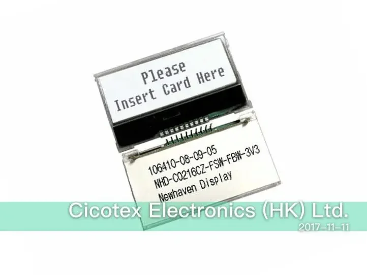 NHD-C0216CZ-FSW-FBW-3V3 LCD COG CHAR 2X16 WHT TRANSFL NEWHAVEN DISPLAY A NHDC0216CZFSWFBW3V3 NHD-C0216CZ-FSW-FBW3V3