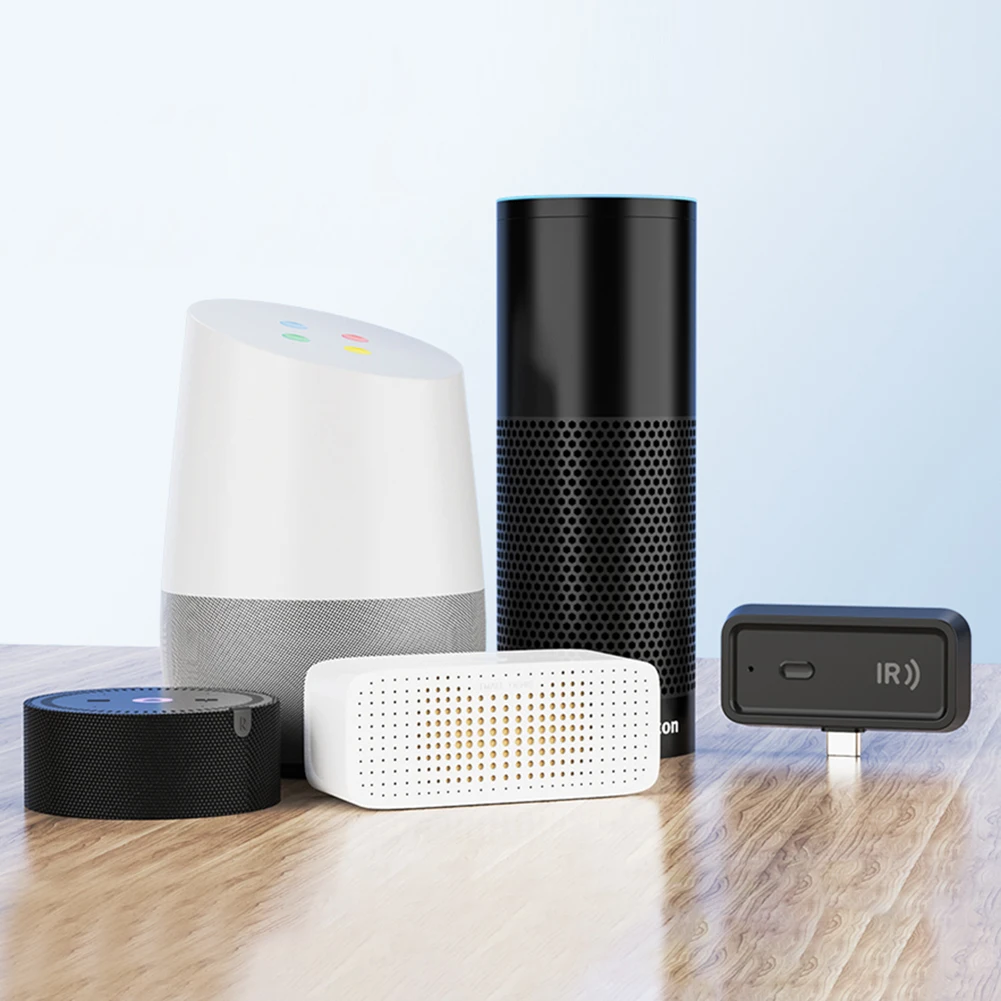 Mini mando a distancia inteligente para aire acondicionado, dispositivo con WiFi, BT, Alexa, Google Home, infrarrojos, reemplazo remoto para TV