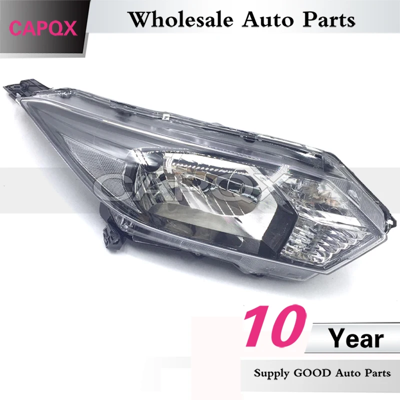 CAPQX Low configuration Front Bumper Headlight For Honda Vezel HRV 2015 2016 2017 2018 Head Light Headlamp Head Lamp