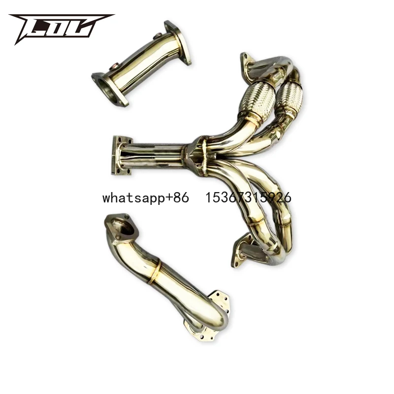 

Turbo Exhaust Manifold Front Pipe S Pipe for Subaru BRZ 2.0 2014-2021 Stainless Steel Exhaust Pipe