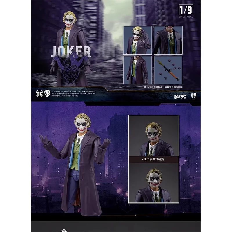 Original In Stock Fondjoy 1:9 Scale DC The Joker Action Figure Anime Model Collection Toys Gift