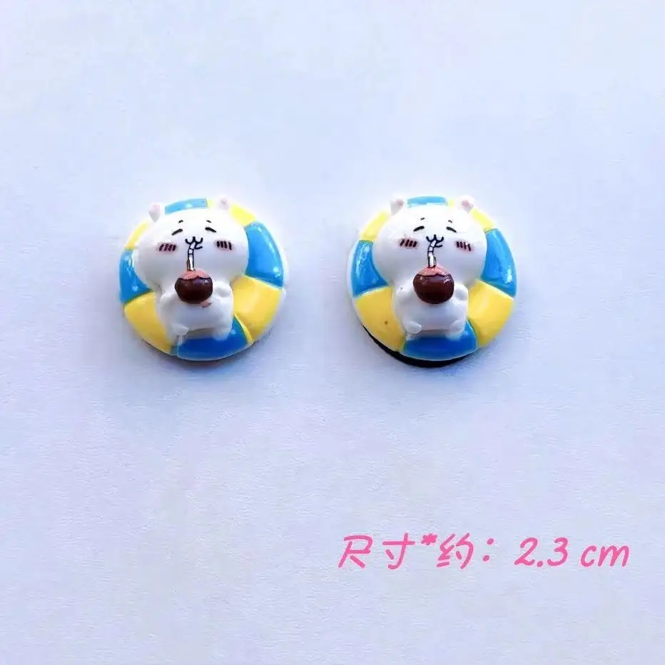 Cartoon Niedliche Yiji DIY Kleber-Harz Schmuckzubehör Handyhülle Schlüssel Haarspange Stirnband Accessoires Hachiware USAGI – Detail 6