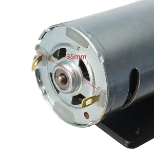 Late 555 engine with miniature hand drill, mandrel and assembly support, DIY tool assembly, DC 12V-36V 8 Main Sales Bench - №7