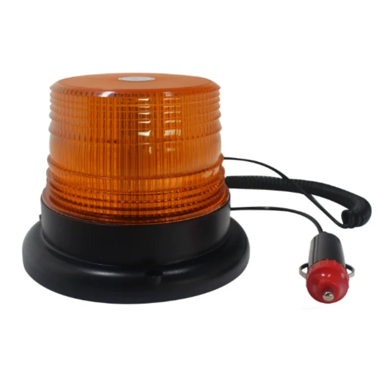 

ISURE MARINE12-24V Car Flashing Warning Light 12LED Magnetic Ceiling Light Engineering Vehicle Trailer Signal Light
