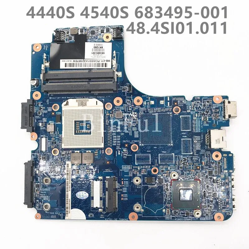 683495-001 683495-501 683495-601 High Quality For HP Probook 4440S 4540S Laptop Motherboard HM76 48.4SI01.011 100%Full Tested OK