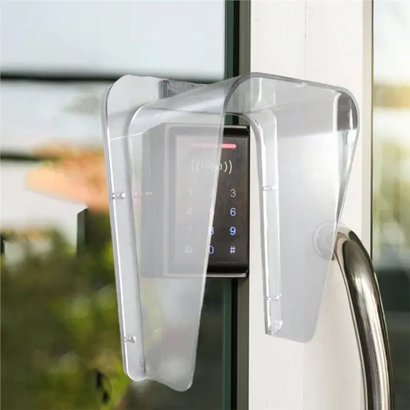ABXD لملحقات جرس الباب بالفيديو-غطاء المطر المقاوم للماء حامي درع واقي التحكم في الوصول غطاء لوحة المفاتيح للخارجية U #5
