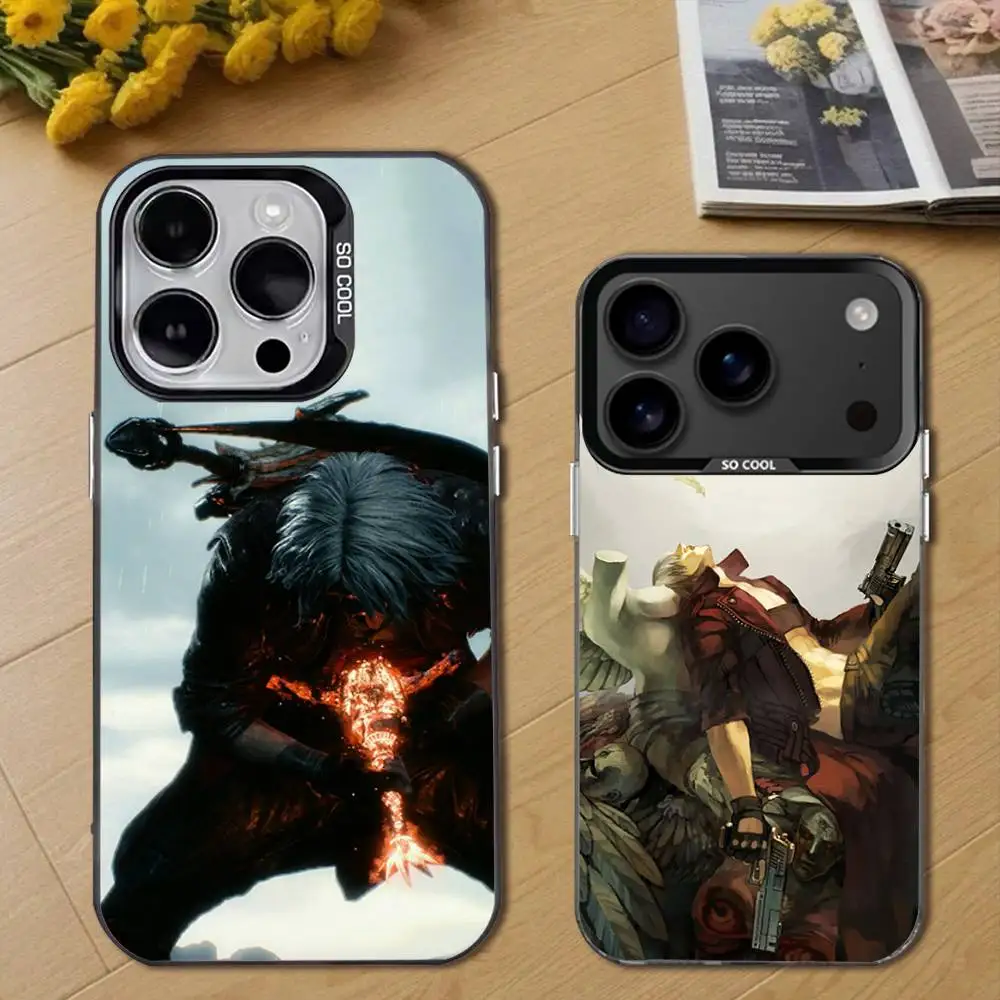 

D-Dante D-DMC2 Game Phone Case For iPhone 17,16,15,14,13,12,11,Pro,Max,Plus,E,Air,Mini Black Tpu Cover