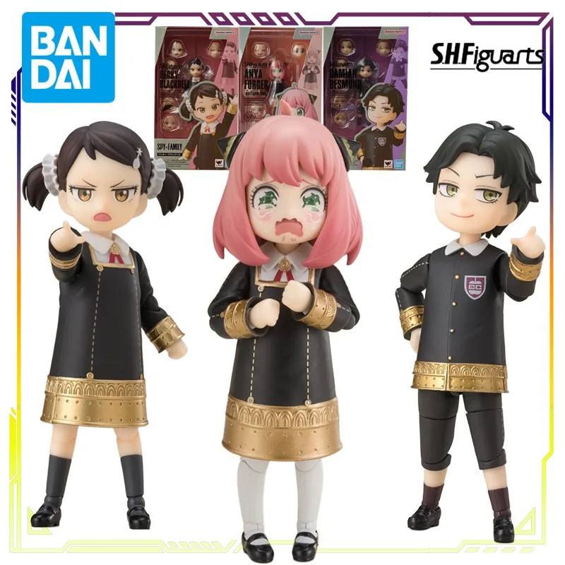 

BANDAI Original SHF Spy House Series Arnia Fuji Uniform Edition Anime Action Figure Model Toys Movable Model Gifts for Boys
