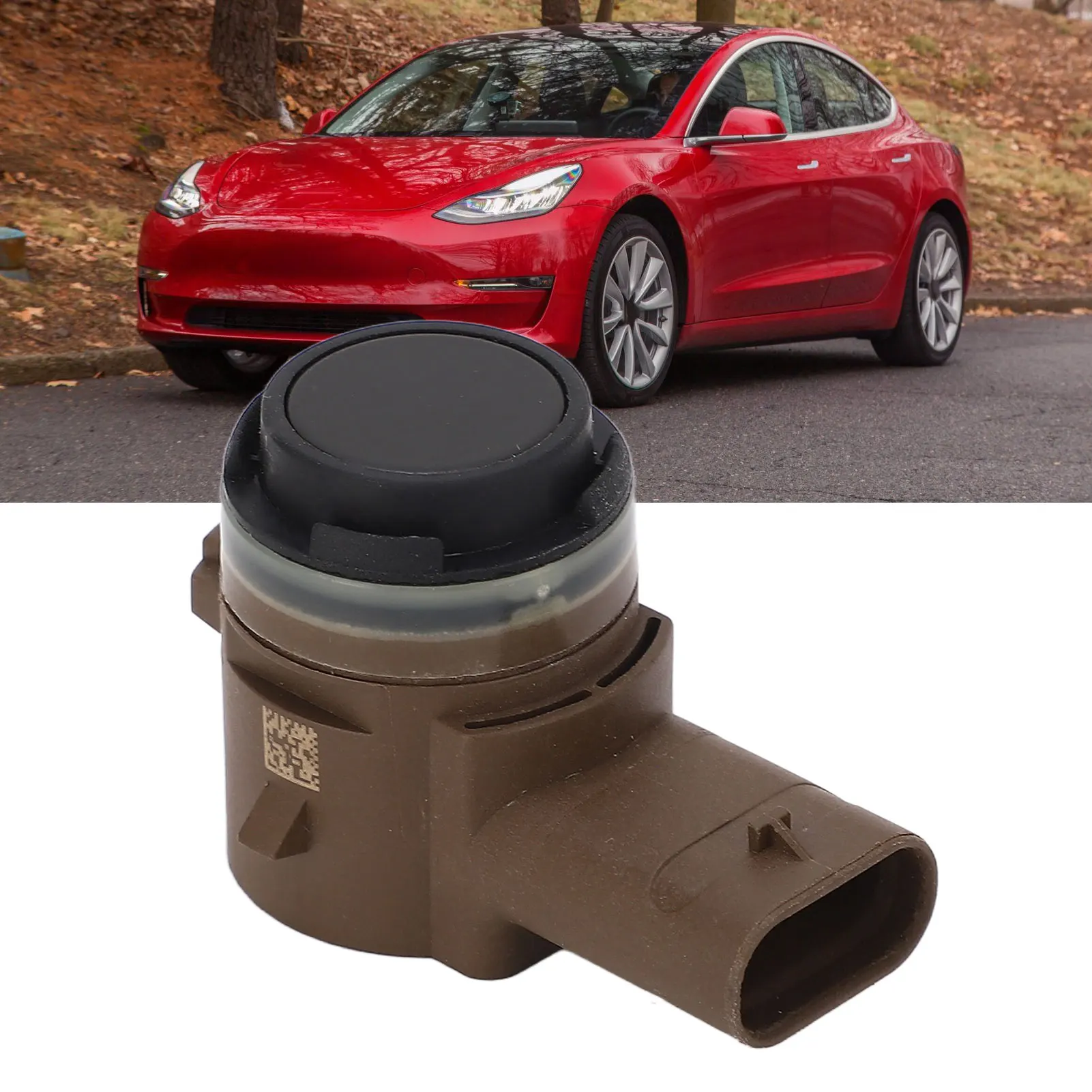 Reversing/Parking Assist Sensor OE 1127502 01 C Replacement Bumper Parking Radar Sensor for Tesla  S and Y Series