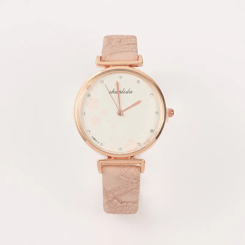 Popular Classic Retro Belt Watch Women's Fashion Trendy Niche Watch Korean Style Student Quartz Watch Wholesale