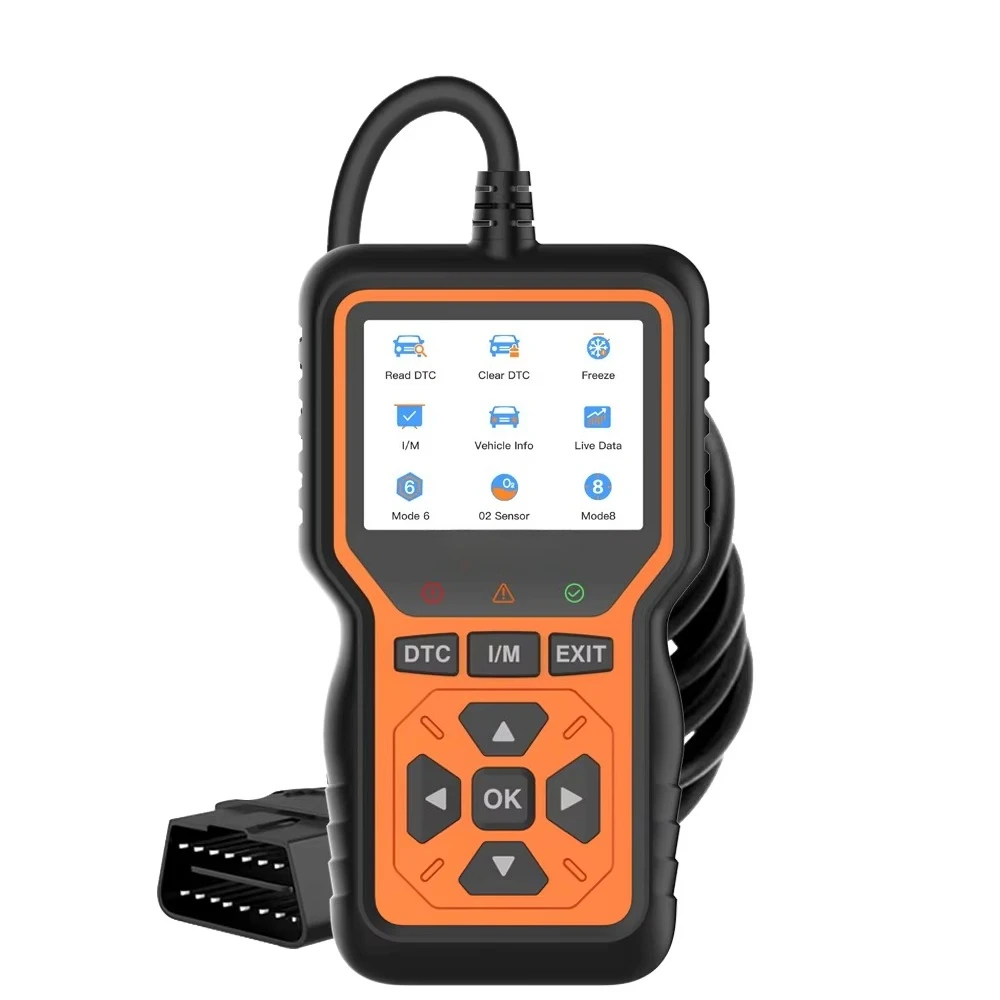 TX302 المهنية obd2 الماسح الضوئي أداة تشخيصية تعزيز تحقق قارئ رمز المحرك مع إعادة تعيين obdii/EOBD أداة مسح تشخيص السيارة #2