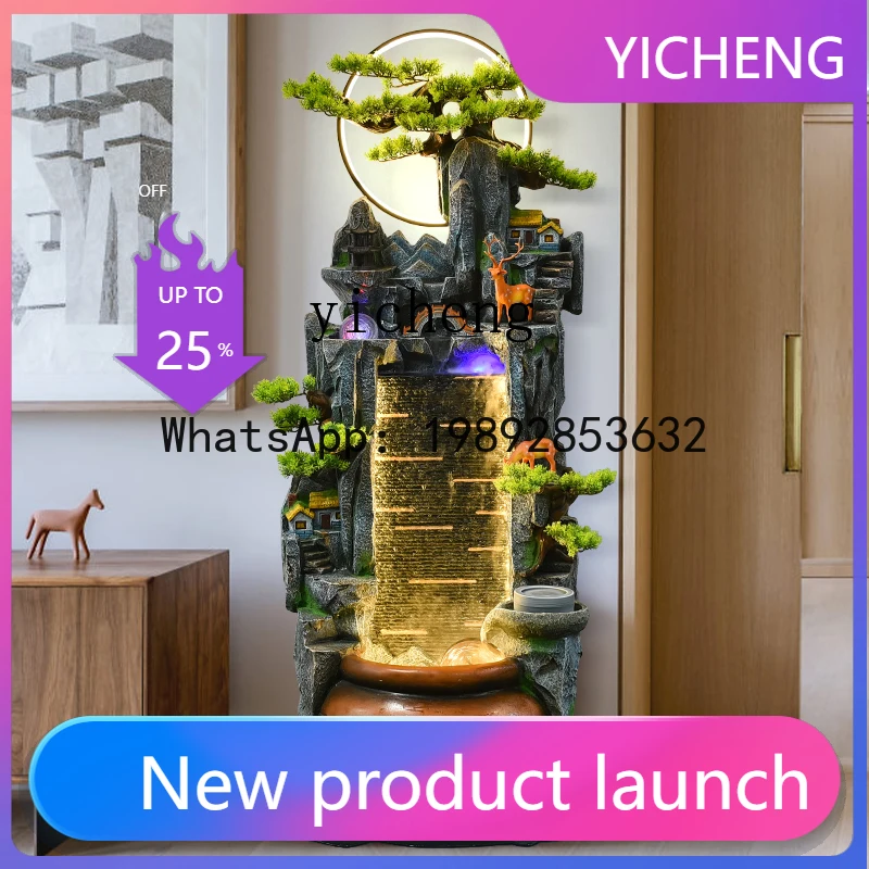 

T4 rockery circulating water ornament living room courtyard opening housewarming creative water feature