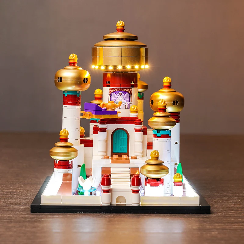 Vonado-Juego de 40613 luces LED, adecuado para Mini Disney Palace of Agrabah, bloques de construcción (solo incluye accesorios de iluminación)