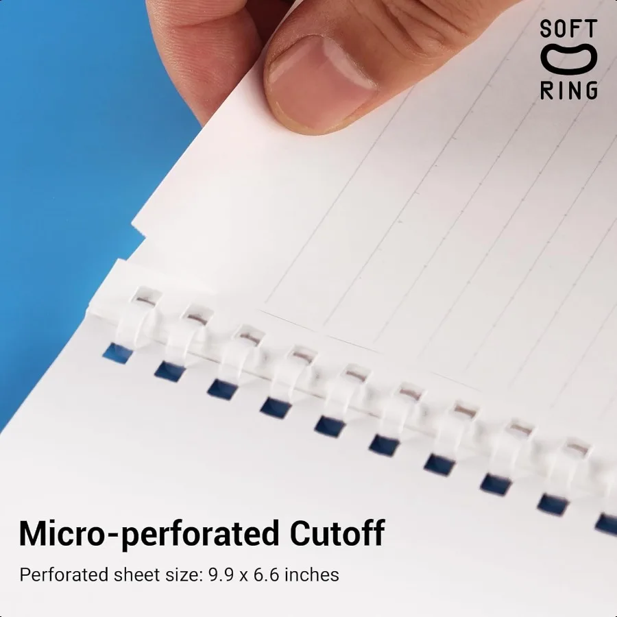 Caderno espiral diário 3 pacote campus b5 caderno de anel macio com pontilhado uma régua de 7mm 40 folhas animal bonito 1 assunto caderno em