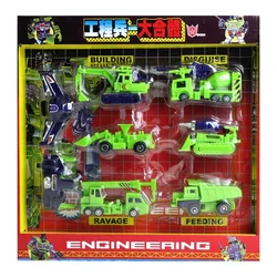 Transformation G1 Devastator Defensor Bruticus Superion Car Aircraft Model Assembled Deformation Robot Autobot Toy Gift