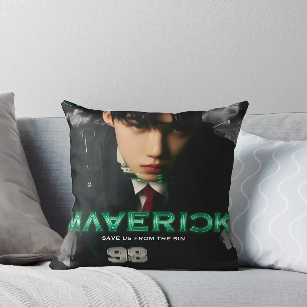 

New (Chanhee) Maverick ! [The Boyz] Throw Pillow Christmas Pillowcase Pillow Decor Decorative Pillow Covers For Sofa