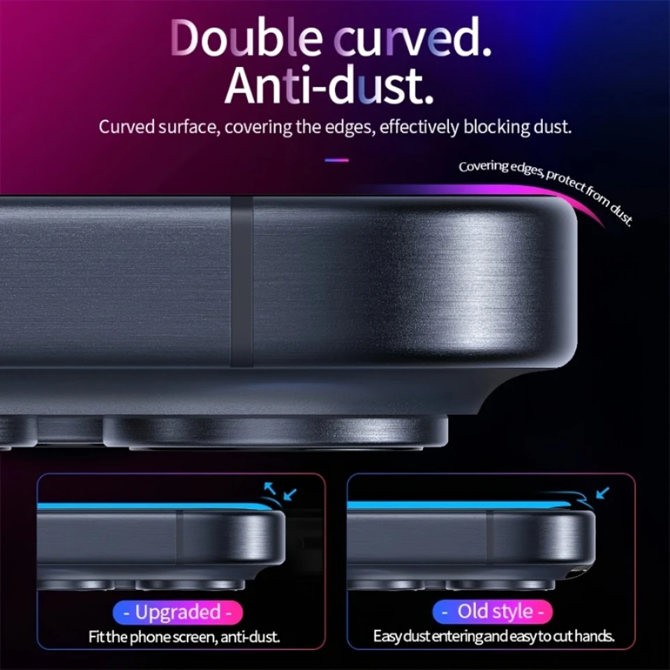 NNBILI 2 piezas Película de hidrogel Protector de pantalla para iPhone 17 16 15 14 13 12 11 Pro Max 17e, Película de cobertura completa TPU suave [No es vidrio] 5