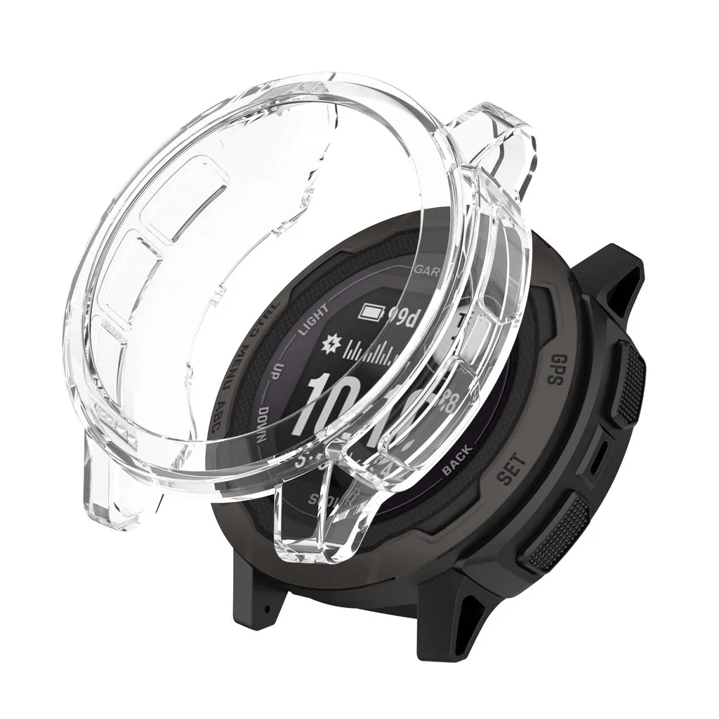 Per Garmin Instinct 2 2S Custodia sottile morbida in TPU trasparente Accessori per orologi