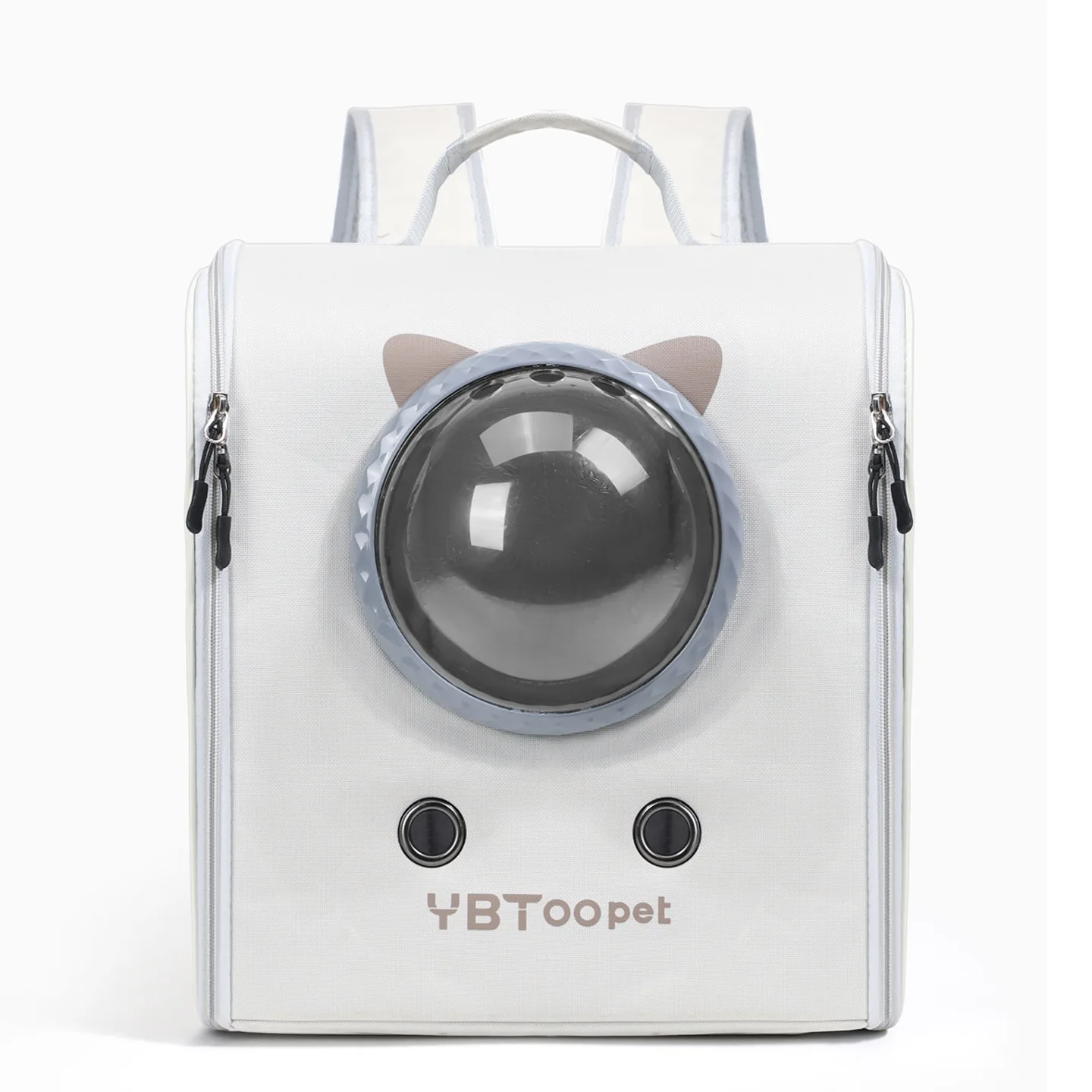 Mochila transportadora cápsula espacial anti-estrés para gatos y perros