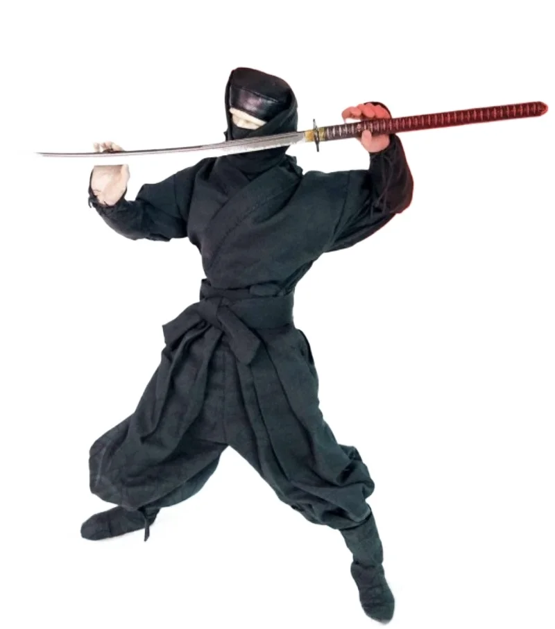 1/6 Scale Soldier Male Ninja Black Set Model for 12'' Action Figure