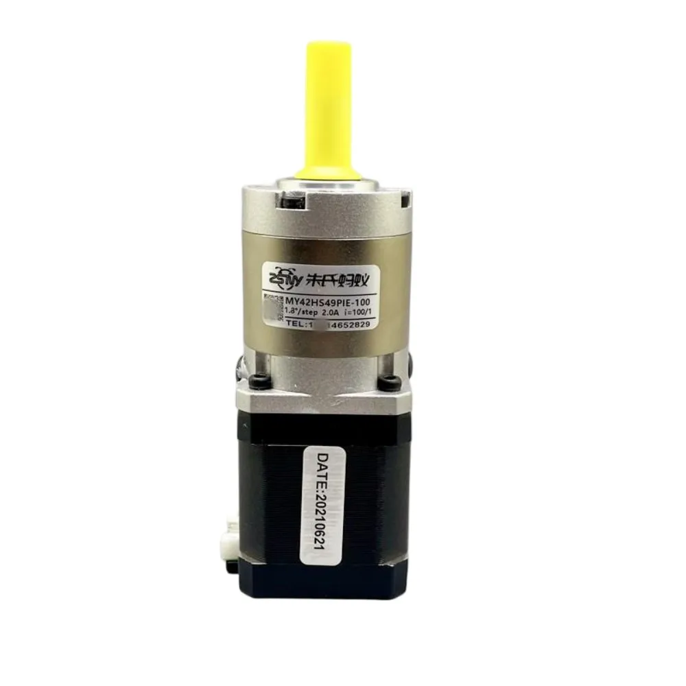 42 Planetary Gear Stepper Motor Ratio 100:1 2A High Torque High Precision Reduction Motor for 3D Printer Engraving Machine