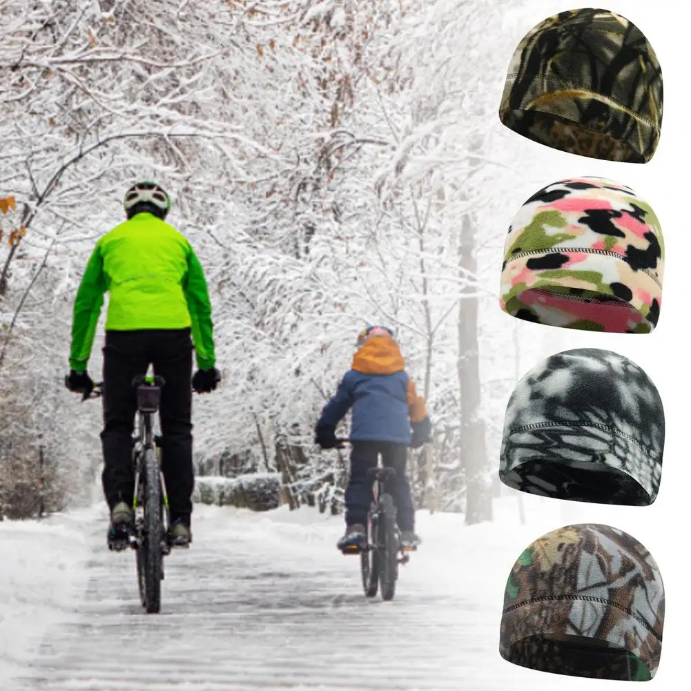 Winter Kappe Fabulous Komfortable Touch Leichte Erwachsene Männer Frauen Winter Camouflage Beanie für Outdoor