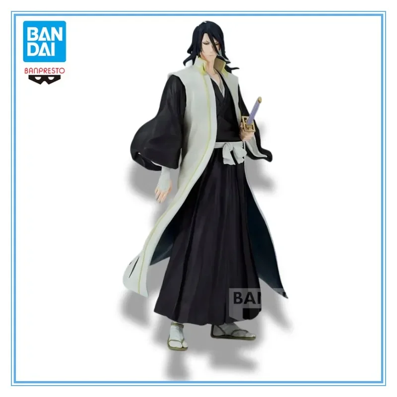 

In Stock BANPRESTO SOLID AND SOULS BLEACH Kuchiki Byakuya Ver. PVC 17CM Anime Action Figures Model Collection Ornament Toys