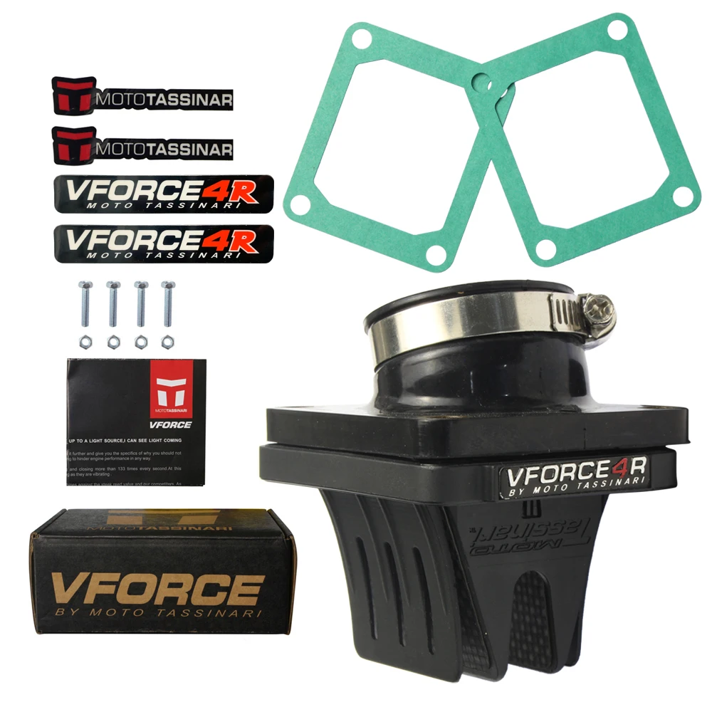 Vforce4 V4R82A-I YZ80 YZ85 RX KING Intake Manifold System For YAMAHA YZ 85 YZ 80 1993-2020 Carbon Fiber Reed Valve Petals System