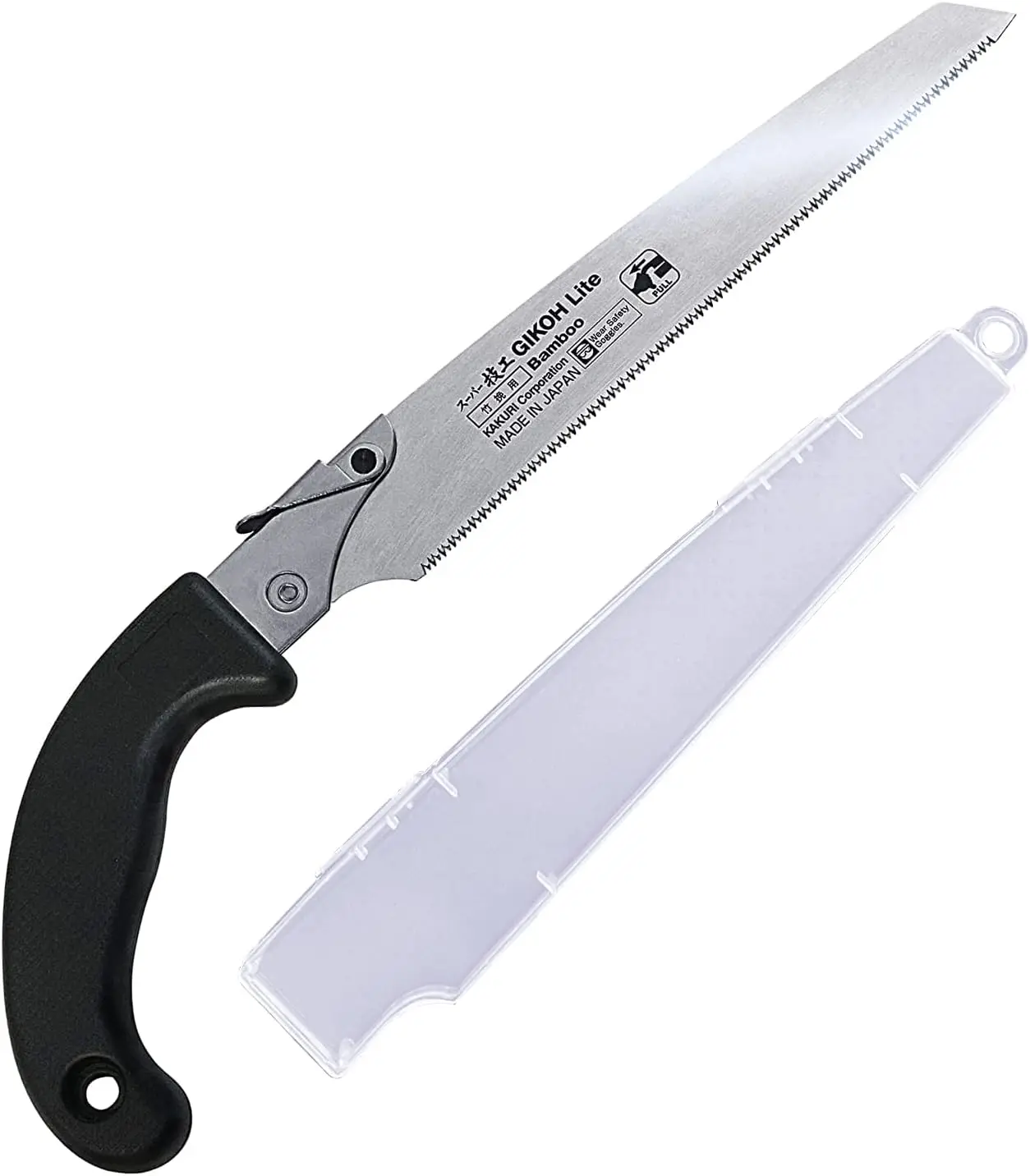 

Japanese Bamboo Cutting Saw 8-1/4" Pull Saw with Blade Cover