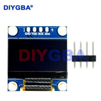 4pin 0.96 inch oled IIC Serial White/Blue/Yellow blue OLED Display Module 128X64 I2C SSD1306 12864 LCD Screen Board for Arduino