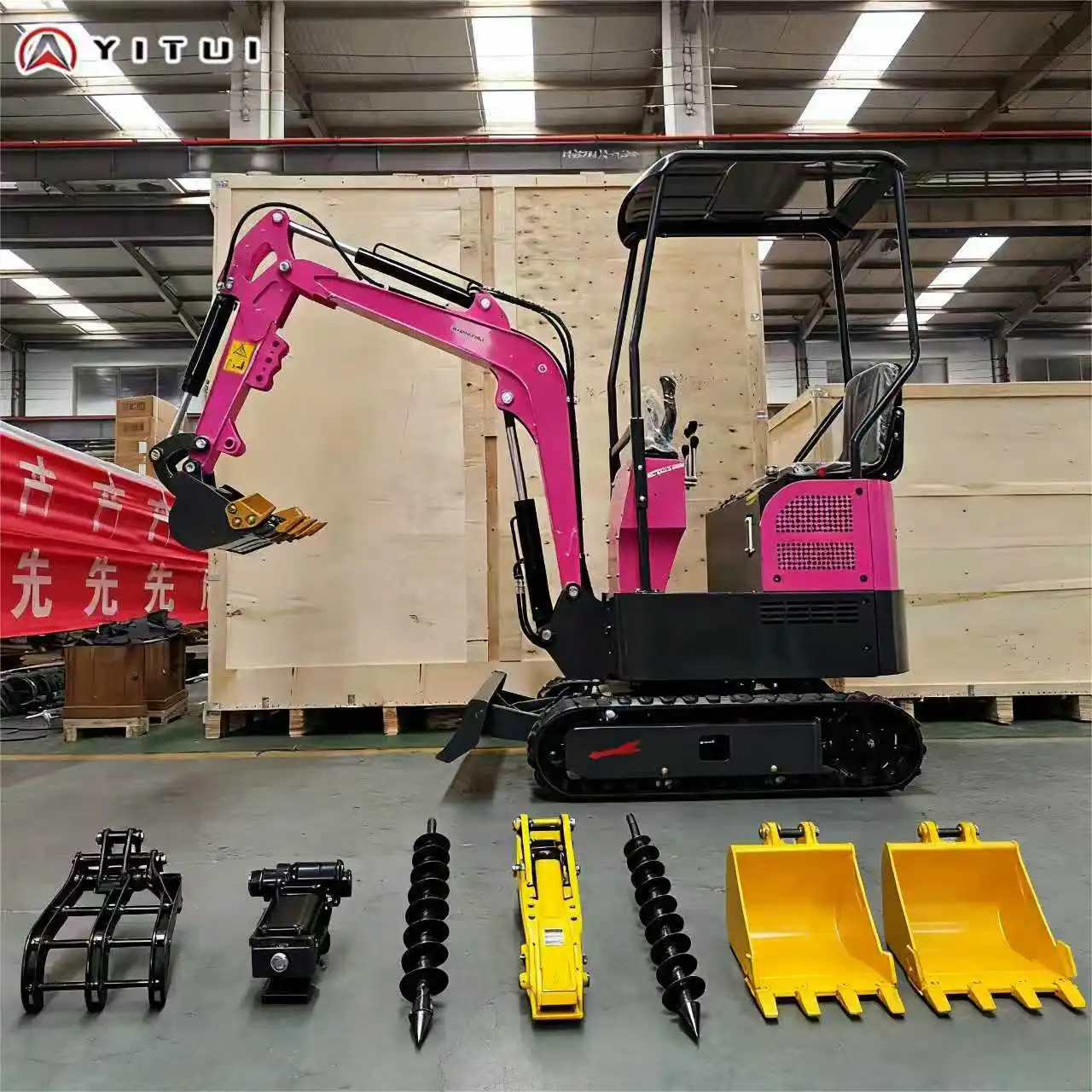 

Large Arm Side Swing 2 Tons Mini Excavator Epa Euro 5 Mini Excavator Quality Multi Accessories Customized
