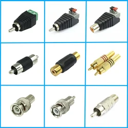 5 Stks/partij Rca Connector Socket Lotus Lasvrije Connector Rca Converter Audio-Video Adapter Rca Lasvrije Audio-Aansluiting