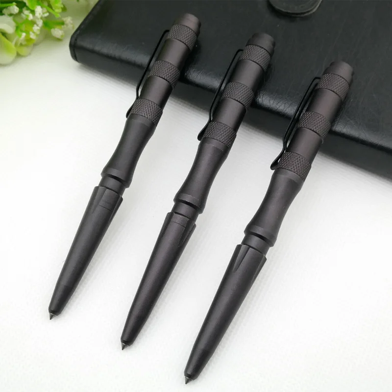 EDC Self-Defence Tactical Pen Tungsten Steel Head Tactical Pen Security Protection Supplies Defense Tool Window Breaker