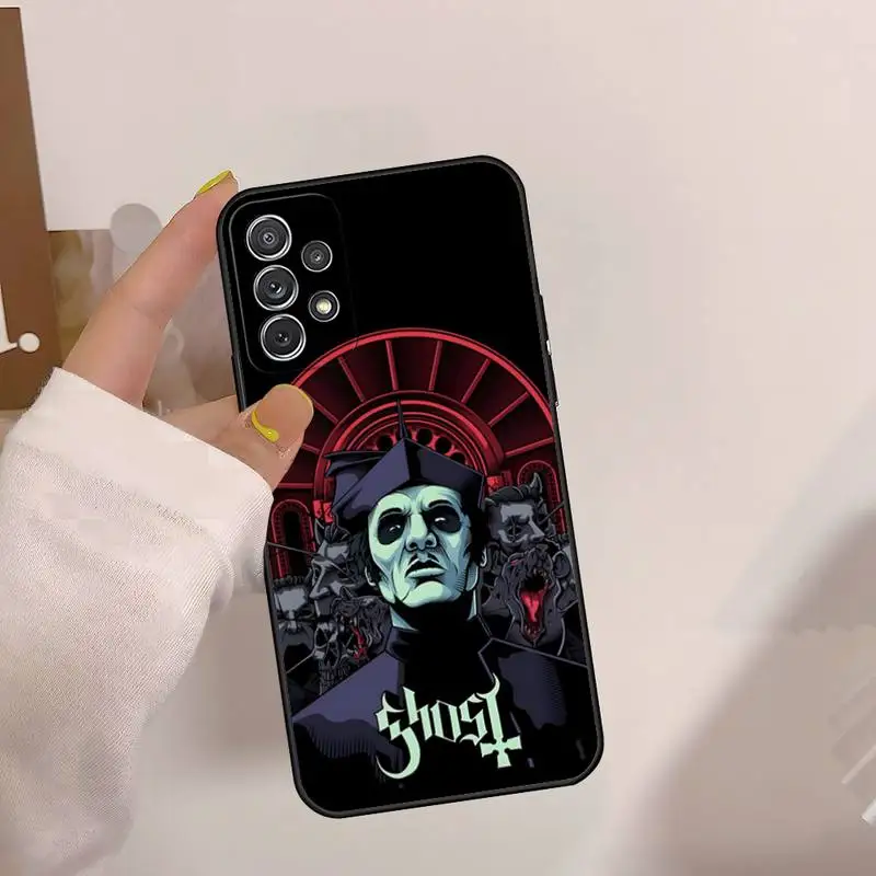 Ghost Heavy Metal Band Phone Case For Samsung A 20 22 33 21S 01 02 6 7 8 9 2018 10 11 12 S E STAR CORE 4G Funda Shell Cover