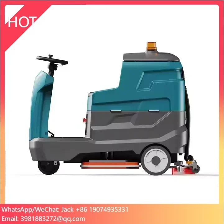 

Everlift Brand Electric Floor Sweeper FC75-A Seat Driving Model Street Sweeper Machine Cleaning Machine For Road Washer