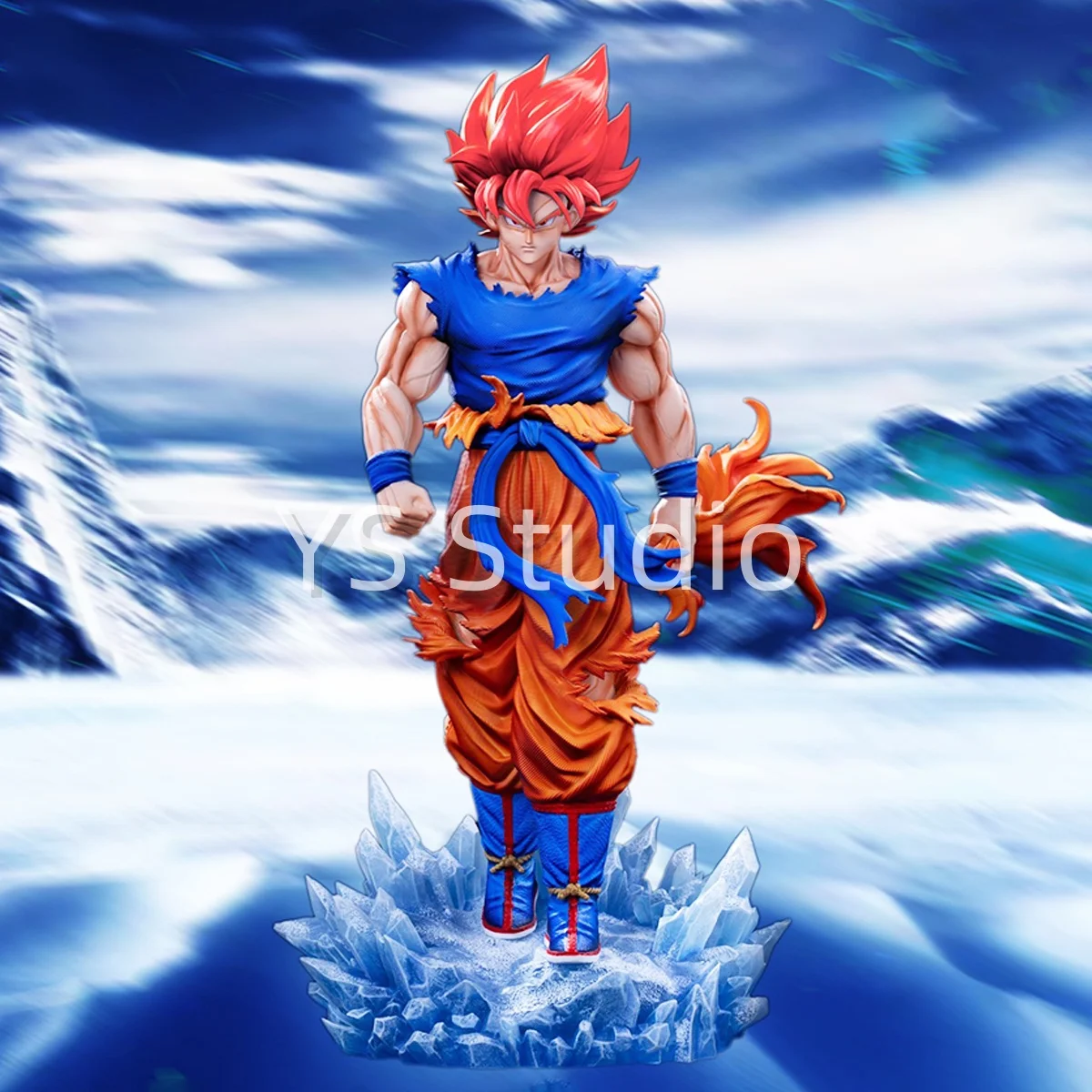 애니메이션 드래곤 볼 Z Goku 피규어 슈퍼 사이얀 액션 피규어 소장품 동상 모델 장난감 선물