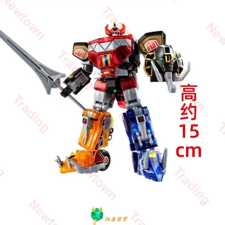 In Stock Original Bandai Smp Kyouryuu Sentai Zyuranger Daizyujin Zord Clear Color Ver. Action Figures Childhood Hero Model