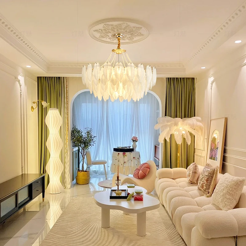 French Light Luxury Pearl Pendant Light Postmodern Retro Minimal Lamp for Bedroom Living Closet Dining Room Glass Decor Lighting
